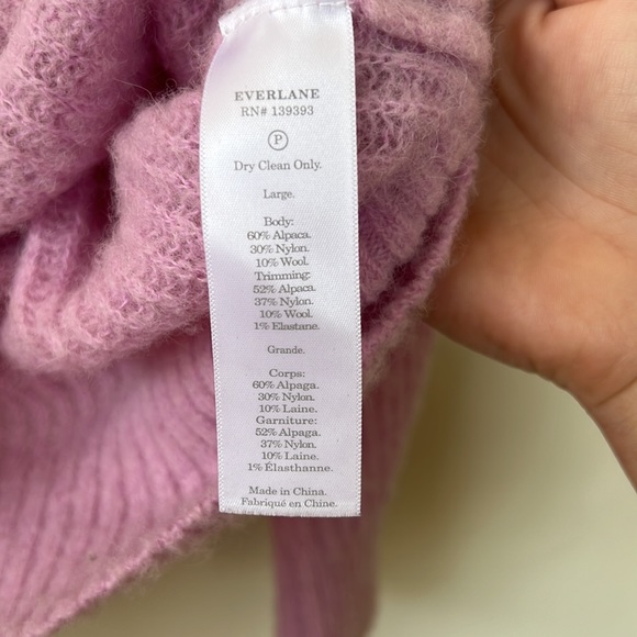 Everlane Oversized Alplaca Sweater - Picture 5 of 6